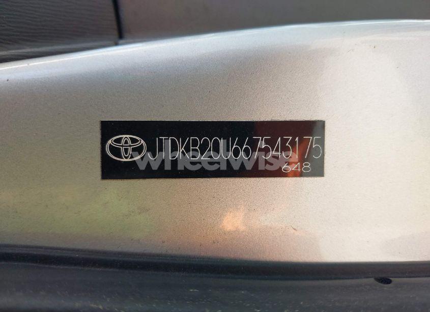 Photo 12 of 2006 Toyota Prius (VIN JTDKB20U667543175)