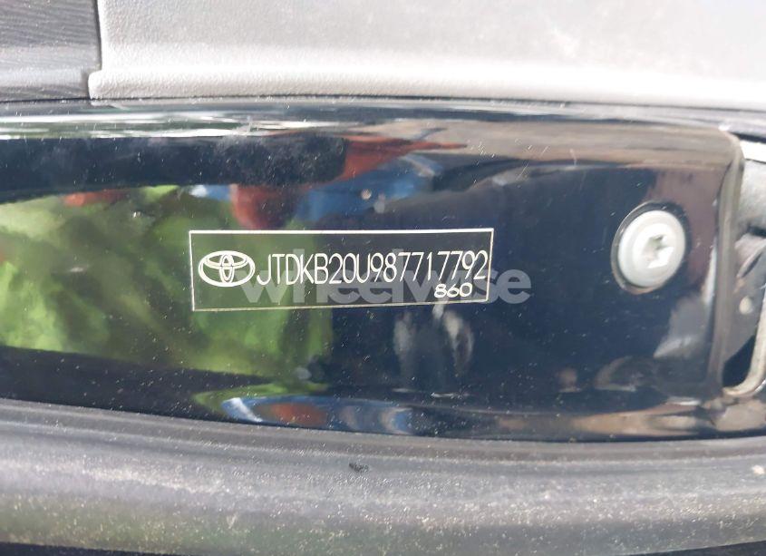 Photo 12 of 2008 Toyota Prius (VIN JTDKB20U987717792)