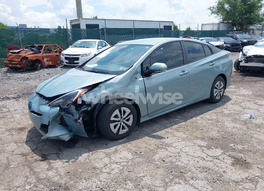 Photo 2 of 2018 Toyota Prius TWO (VIN JTDKBRFU0J3589181)