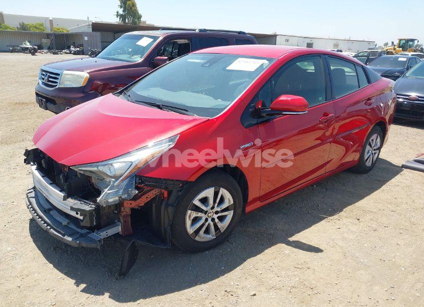 Photo 2 of 2018 Toyota Prius TWO (VIN JTDKBRFUXJ3059431)