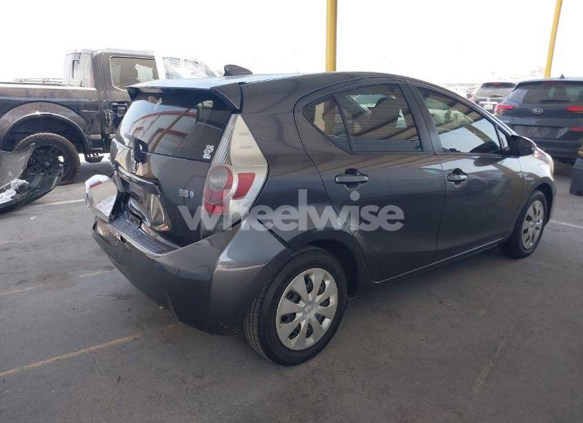 Photo 4 of 2012 Toyota Prius C FOUR/ONE/THREE/TWO (VIN JTDKDTB31C1028698)