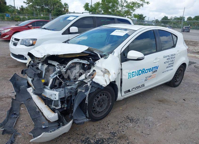 Photo 2 of 2012 Toyota Prius C TWO (VIN JTDKDTB31C1507428)