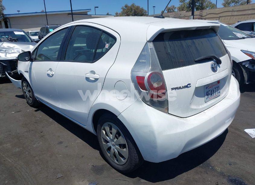 Photo 3 of 2012 Toyota Prius C THREE (VIN JTDKDTB32C1004670)