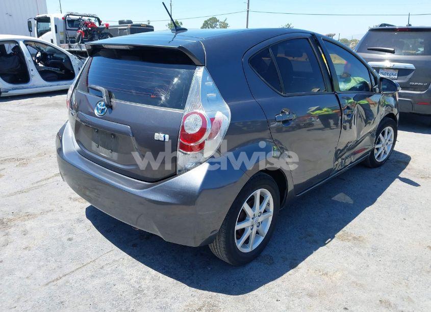 Photo 4 of 2012 Toyota Prius C FOUR/ONE/THREE/TWO (VIN JTDKDTB34C1015136)