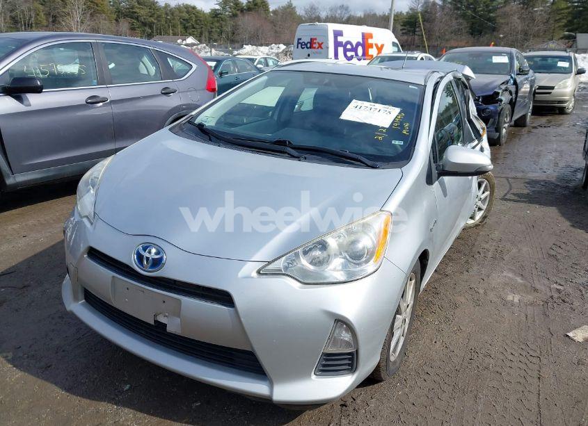 Photo 2 of 2012 Toyota Prius C THREE (VIN JTDKDTB35C1512129)