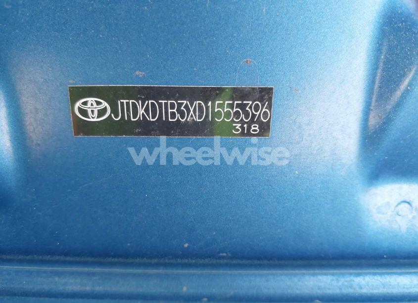 Photo 9 of 2013 Toyota Prius C ONE (VIN JTDKDTB3XD1555396)