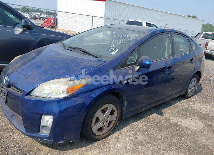 Photo 12 of 2010 Toyota Prius II (VIN JTDKN3DU0A0161099)