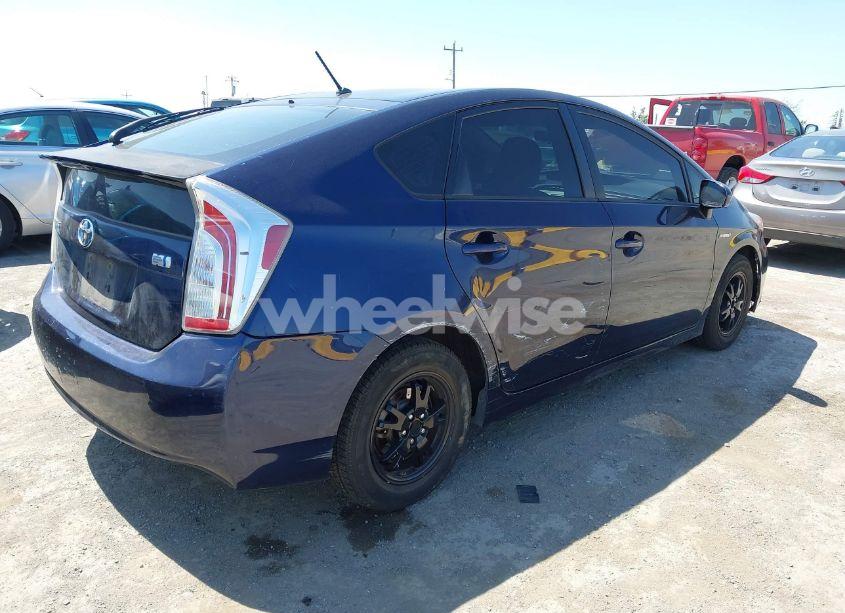 Photo 4 of 2012 Toyota Prius ONE (VIN JTDKN3DU0C1521629)