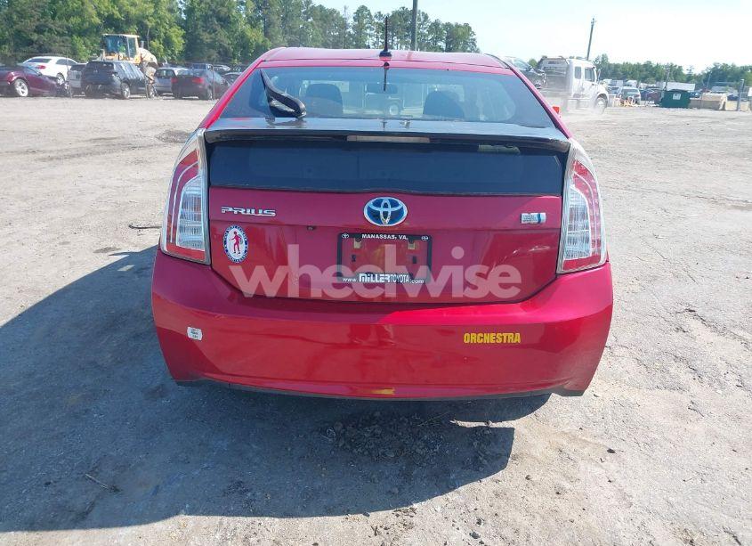 Photo 16 of 2012 Toyota Prius THREE (VIN JTDKN3DU0C5453552)