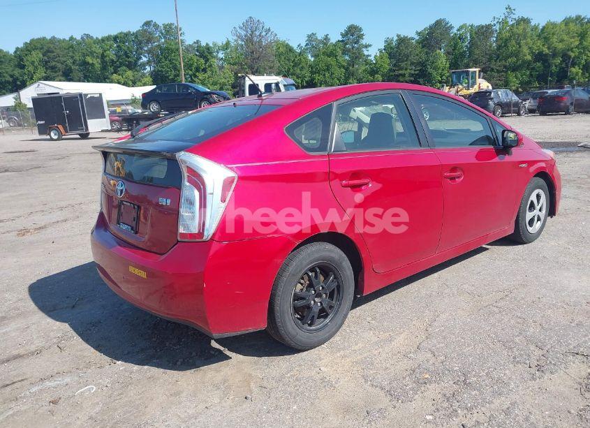 Photo 4 of 2012 Toyota Prius THREE (VIN JTDKN3DU0C5453552)