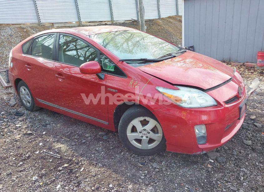 2011 Toyota Prius TWO (VIN JTDKN3DU1B1401708) main photo