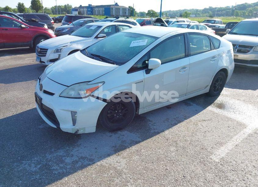 Photo 2 of 2012 Toyota Prius THREE (VIN JTDKN3DU1C1503107)