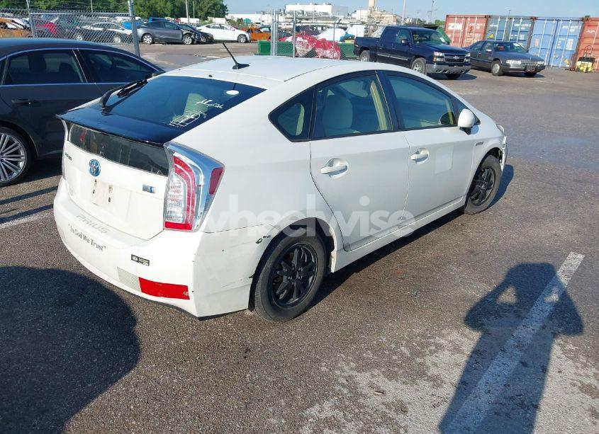 Photo 4 of 2012 Toyota Prius THREE (VIN JTDKN3DU1C1503107)