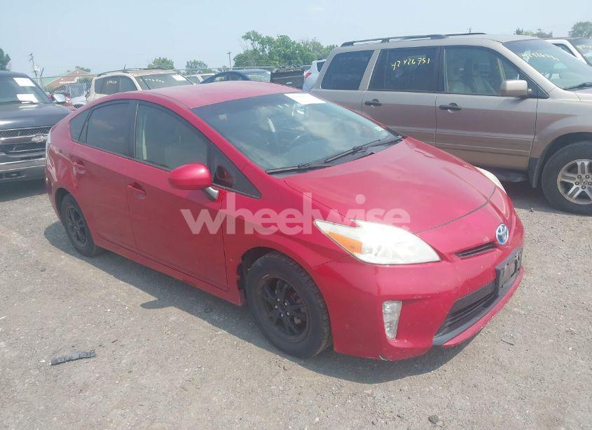 2012 Toyota Prius TWO (VIN JTDKN3DU1C1503463) main photo