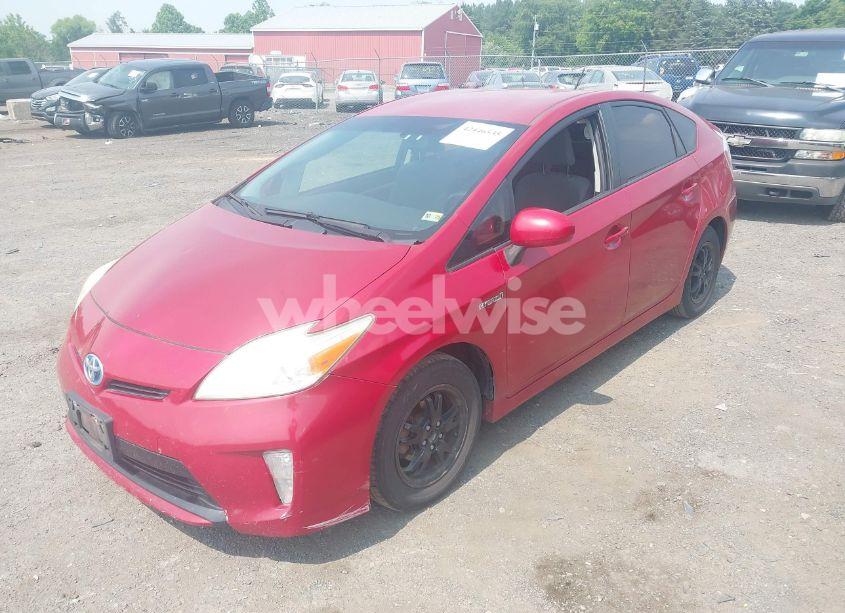 Photo 2 of 2012 Toyota Prius TWO (VIN JTDKN3DU1C1503463)