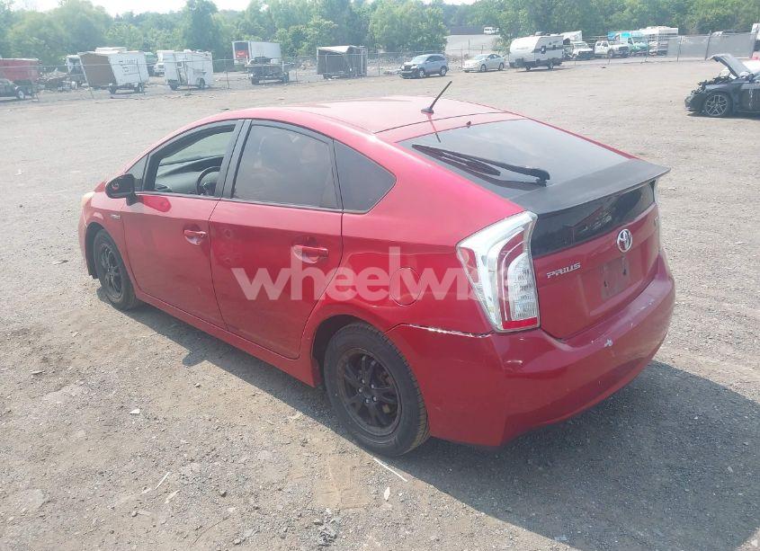 Photo 3 of 2012 Toyota Prius TWO (VIN JTDKN3DU1C1503463)