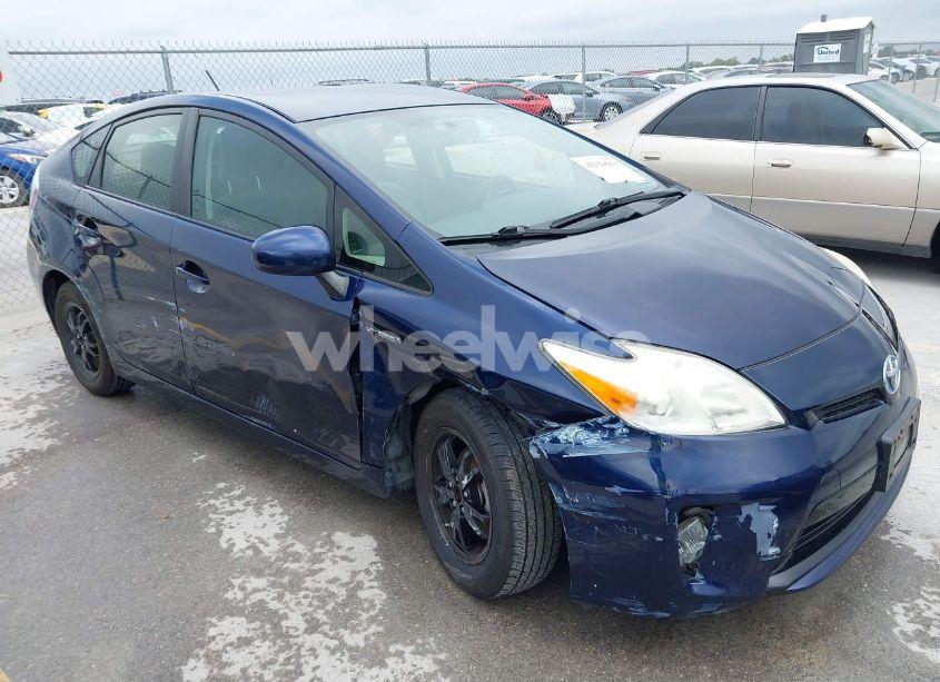 2012 Toyota Prius TWO (VIN JTDKN3DU1C1557166) main photo
