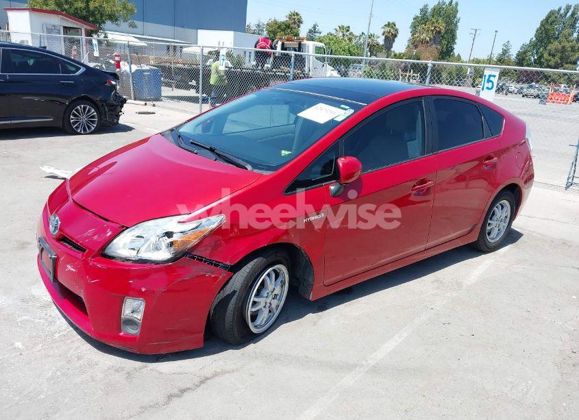 Photo 2 of 2010 Toyota Prius IV (VIN JTDKN3DU2A5119780)