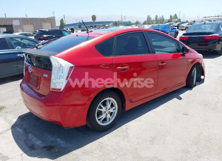 Photo 4 of 2010 Toyota Prius IV (VIN JTDKN3DU2A5119780)