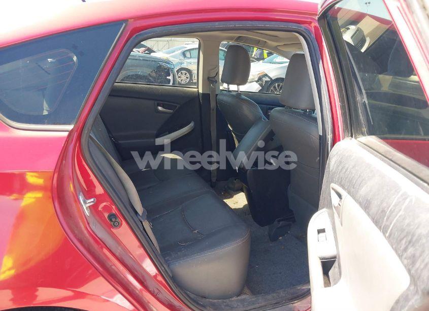 Photo 8 of 2012 Toyota Prius THREE (VIN JTDKN3DU2C1502144)