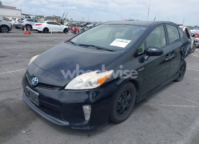 Photo 2 of 2012 Toyota Prius THREE (VIN JTDKN3DU2C1533782)