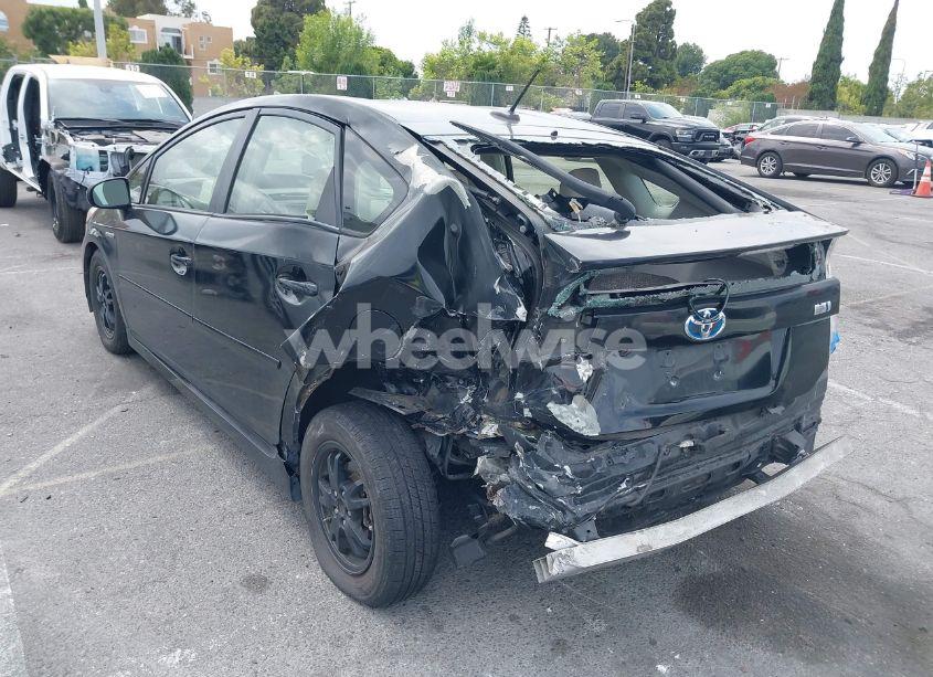 Photo 3 of 2012 Toyota Prius THREE (VIN JTDKN3DU2C1533782)