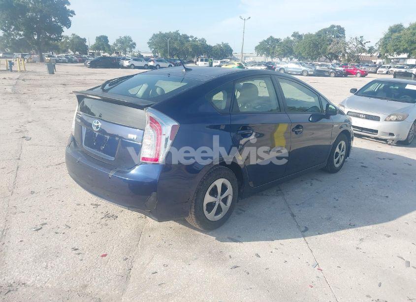 Photo 4 of 2012 Toyota Prius THREE (VIN JTDKN3DU2C1558035)