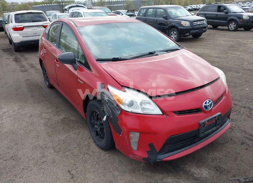 2015 Toyota Prius TWO (VIN JTDKN3DU2F0482052) main photo