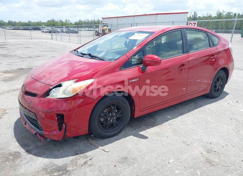 Photo 2 of 2012 Toyota Prius THREE (VIN JTDKN3DU3C1583462)