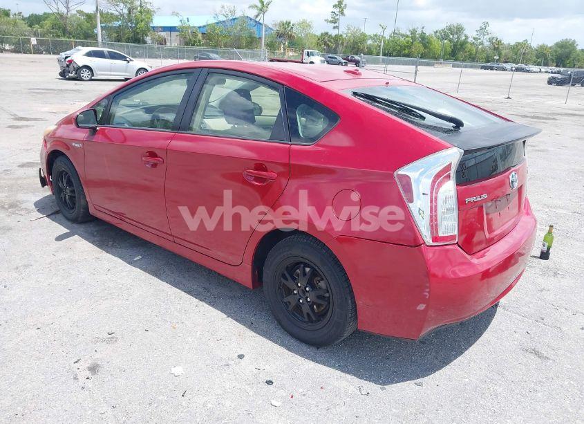 Photo 3 of 2012 Toyota Prius THREE (VIN JTDKN3DU3C1583462)