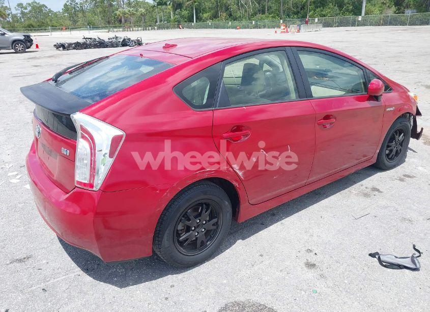 Photo 4 of 2012 Toyota Prius THREE (VIN JTDKN3DU3C1583462)