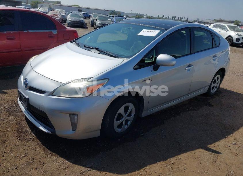 Photo 2 of 2012 Toyota Prius THREE (VIN JTDKN3DU3C5438463)