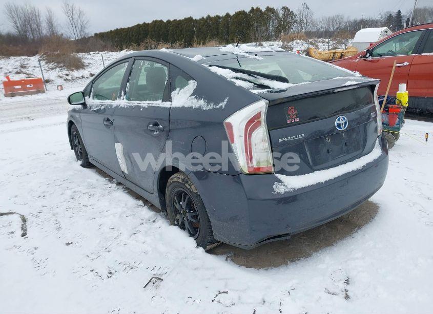 Photo 3 of 2012 Toyota Prius TWO (VIN JTDKN3DU3C5506860)