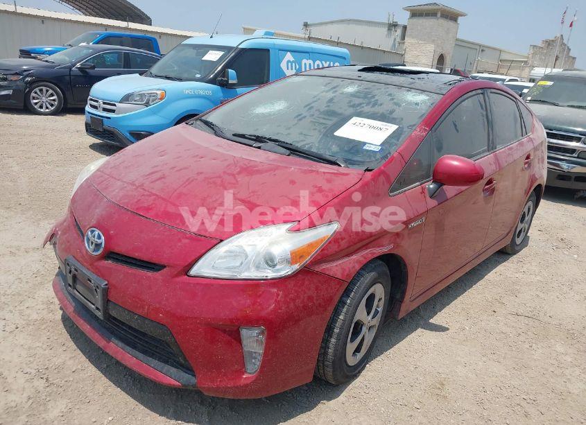 Photo 2 of 2013 Toyota Prius THREE (VIN JTDKN3DU3D1717002)