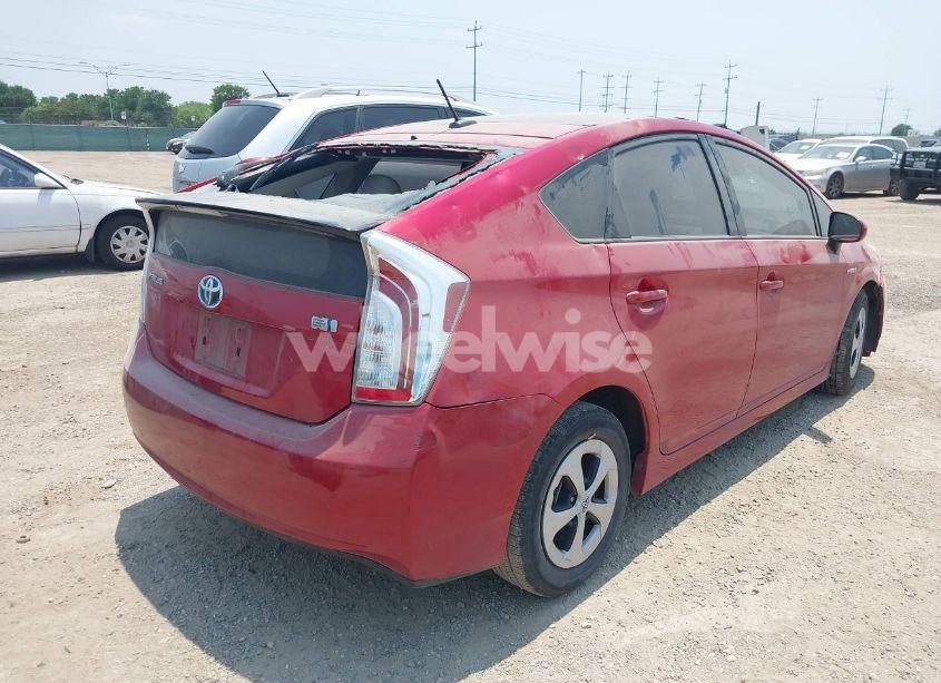 Photo 4 of 2013 Toyota Prius THREE (VIN JTDKN3DU3D1717002)