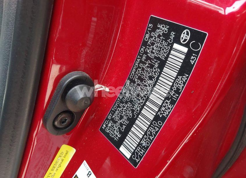 Photo 9 of 2013 Toyota Prius THREE (VIN JTDKN3DU3D5686469)