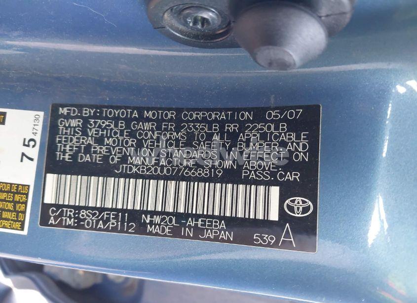 Photo 9 of 2010 Toyota Prius II (VIN JTDKN3DU5A0138384)