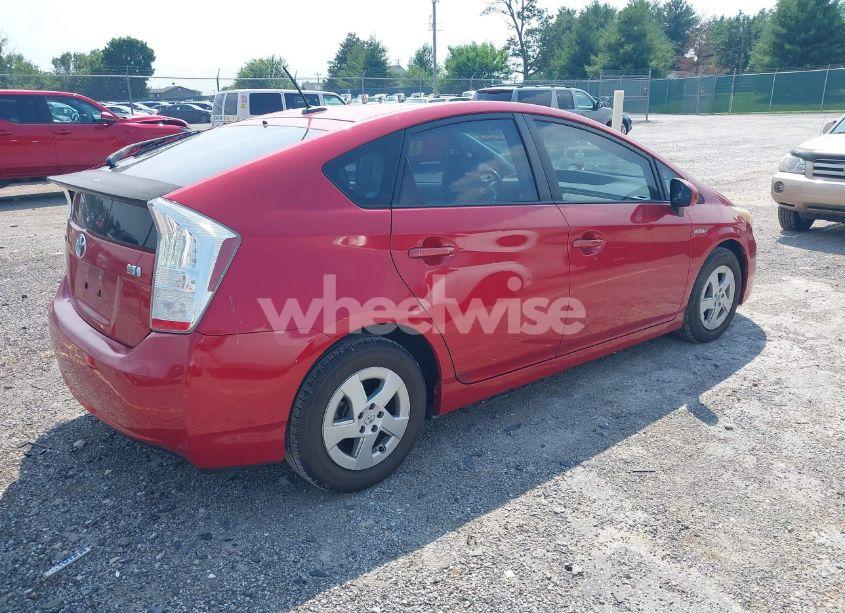 Photo 4 of 2010 Toyota Prius IV (VIN JTDKN3DU5A0165942)