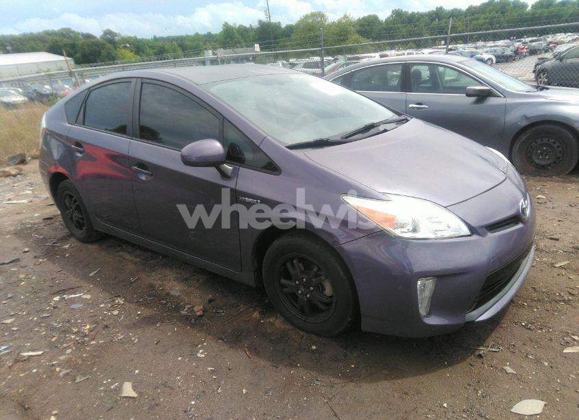 2012 Toyota Prius TWO (VIN JTDKN3DU5C1533257) main photo