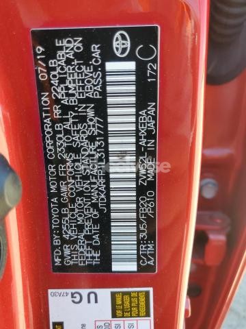 Photo 2 of 2020 TOYOTA PRIUS PRIME LE (VIN JTDKN3DU5D5700405)