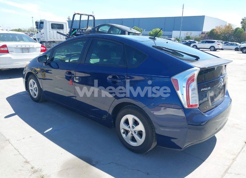 Photo 3 of 2012 Toyota Prius THREE (VIN JTDKN3DU6C1493769)