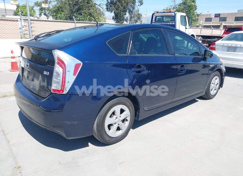 Photo 4 of 2012 Toyota Prius THREE (VIN JTDKN3DU6C1493769)