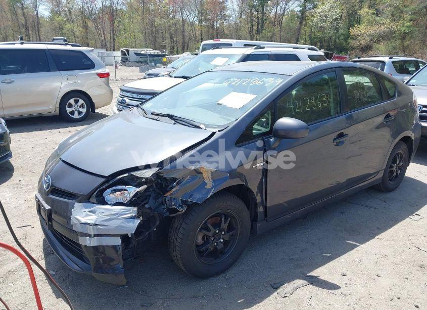 Photo 2 of 2012 Toyota Prius THREE (VIN JTDKN3DU6C1504544)