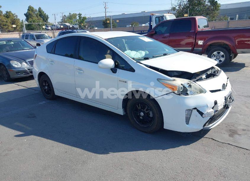 2012 Toyota Prius TWO (VIN JTDKN3DU6C5502298) main photo