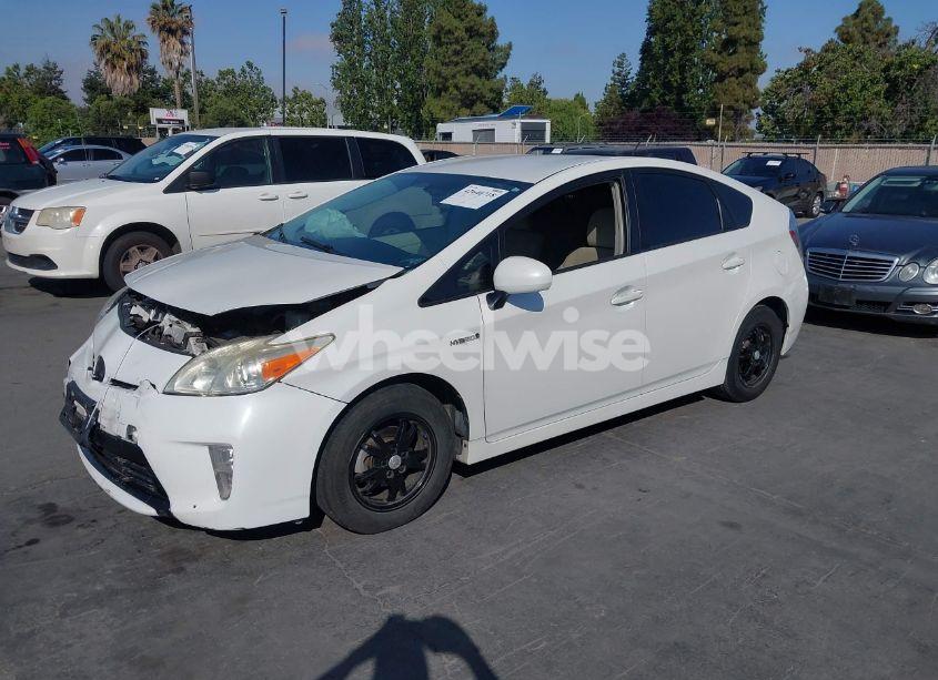 Photo 2 of 2012 Toyota Prius TWO (VIN JTDKN3DU6C5502298)