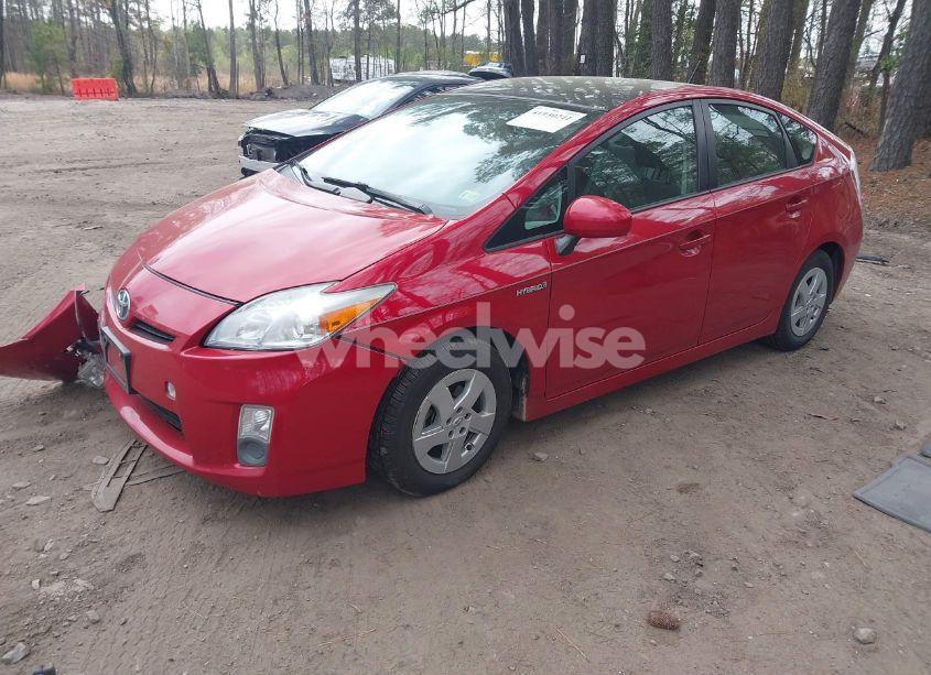 Photo 2 of 2010 Toyota Prius III (VIN JTDKN3DU8A0024766)