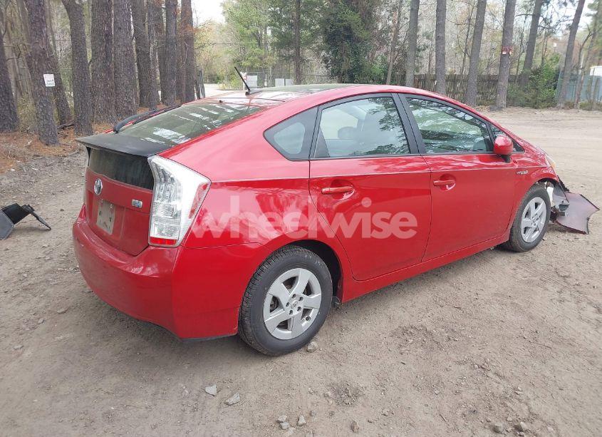 Photo 4 of 2010 Toyota Prius III (VIN JTDKN3DU8A0024766)