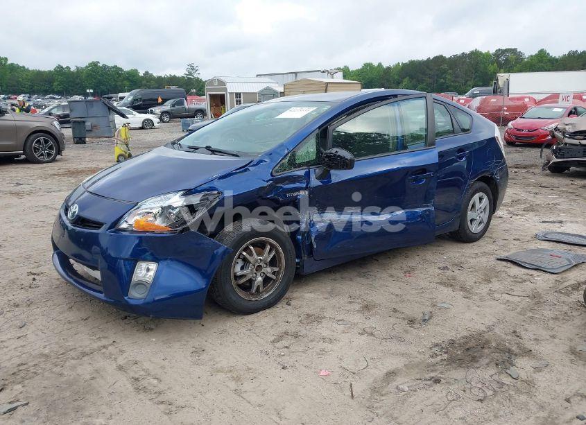 Photo 2 of 2011 Toyota Prius THREE (VIN JTDKN3DU8B1471660)
