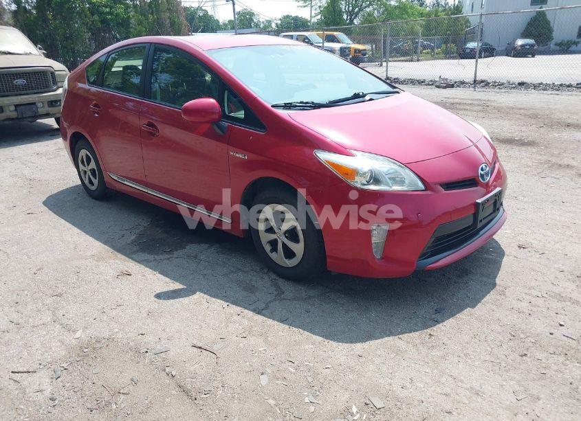 2013 Toyota Prius TWO (VIN JTDKN3DU8D0348756) main photo