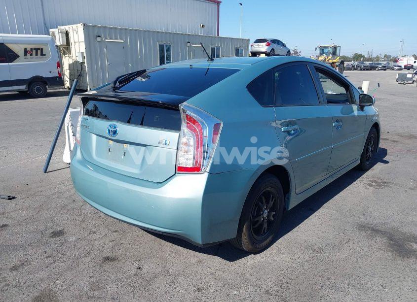 Photo 4 of 2012 Toyota Prius TWO (VIN JTDKN3DU9C1513819)